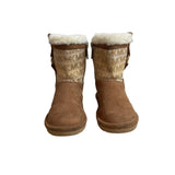 Michael Kors Youth Girl's Brown Winter Boots Sz 8