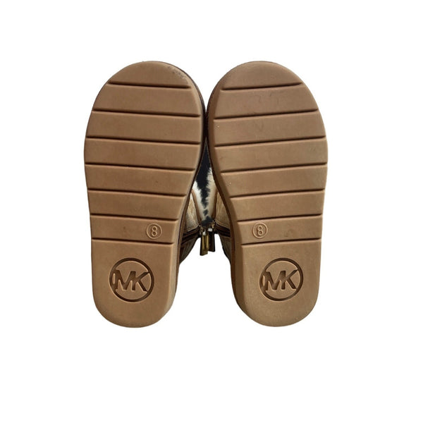 Michael Kors Youth Girl's Brown Winter Boots Sz 8