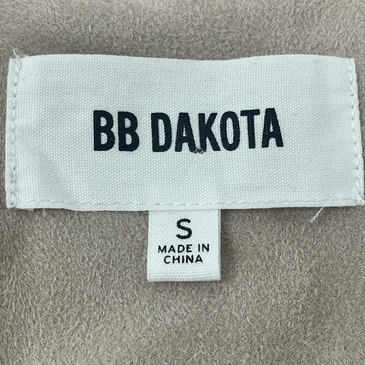 BB Dakota Womens Powder Pink Waterfall Jacket Size S