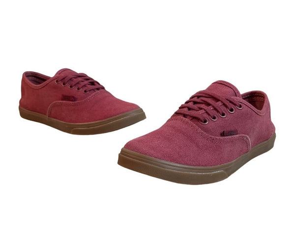 Vans Red Wine Low Pro Skate Shoes Sz Men 3.5 Women 5