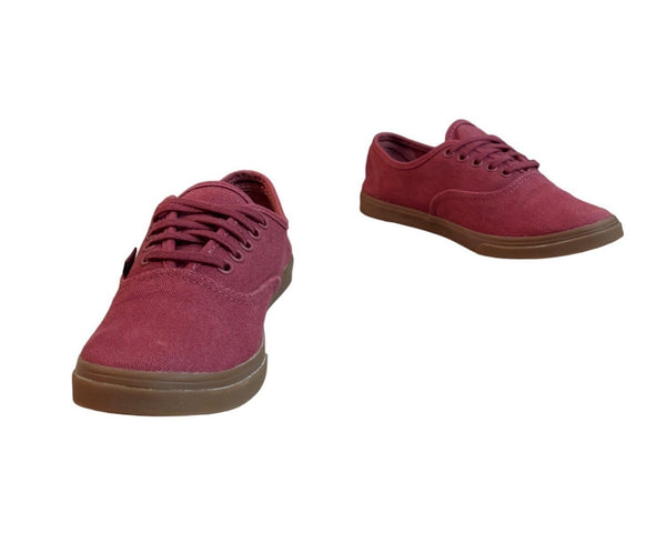 Vans Red Wine Low Pro Skate Shoes Sz Men 3.5 Women 5
