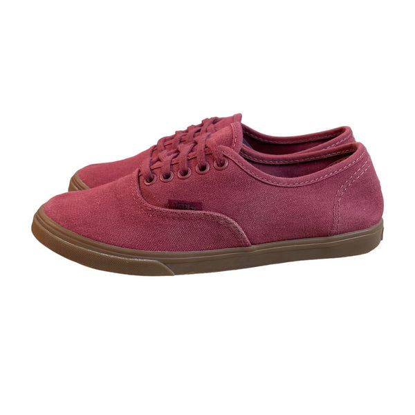 Vans Red Wine Low Pro Skate Shoes Sz Men 3.5 Women 5