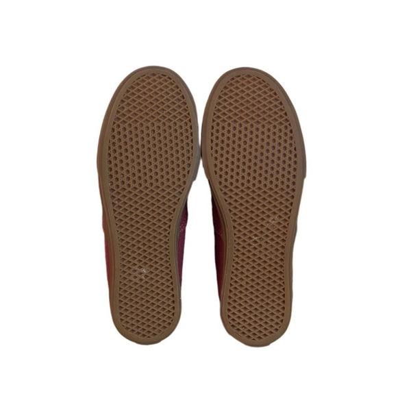 Vans Red Wine Low Pro Skate Shoes Sz Men 3.5 Women 5