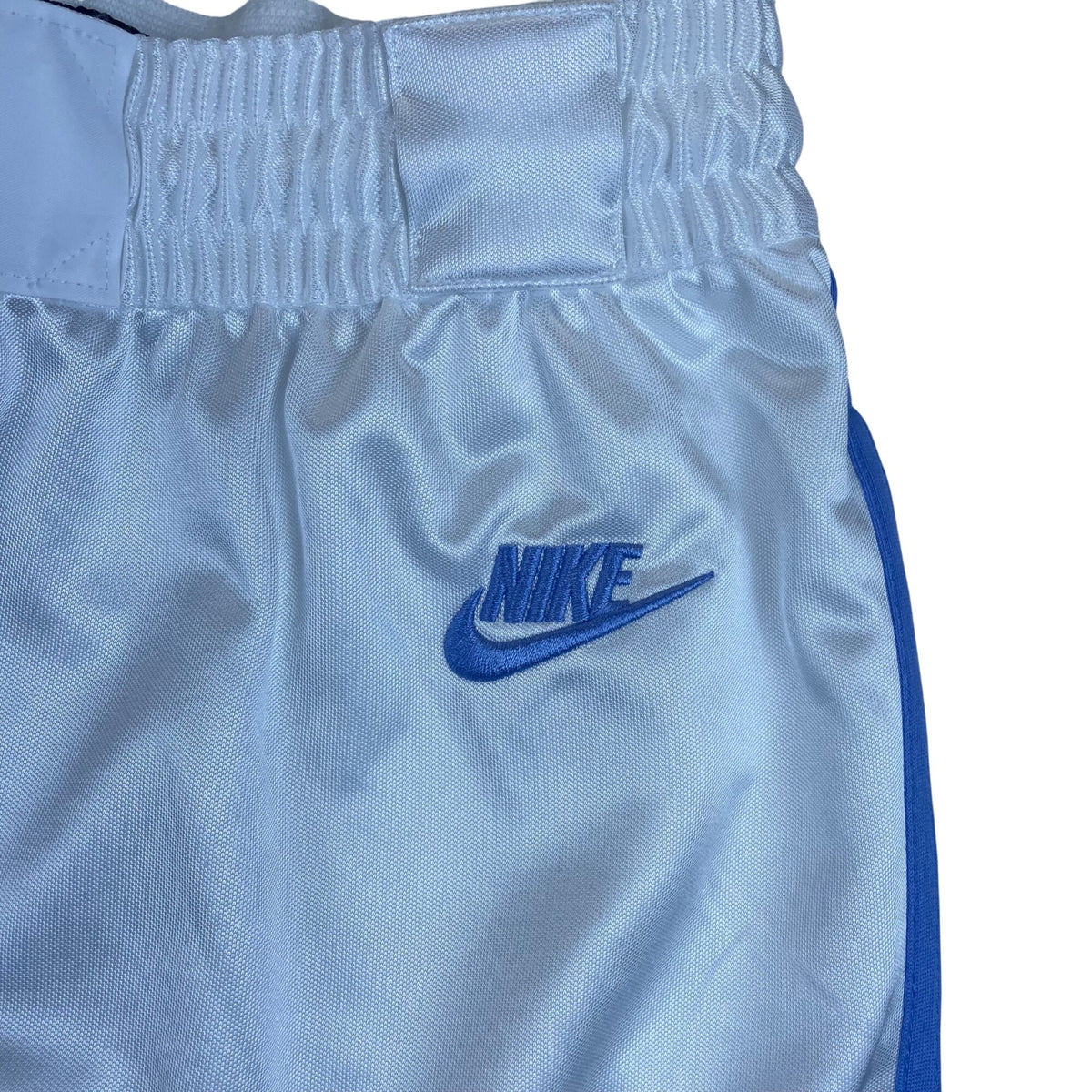 Los Angeles Lakers Nike Mens White & Blue Basketball Shorts NBA Logo Size S/P