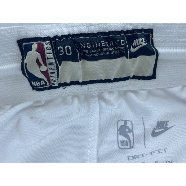 Los Angeles Lakers Nike Mens White & Blue Basketball Shorts NBA Logo Size S/P