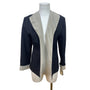 Miss Dorby Women's Black & Beige Pinstripe Blazer Size 8