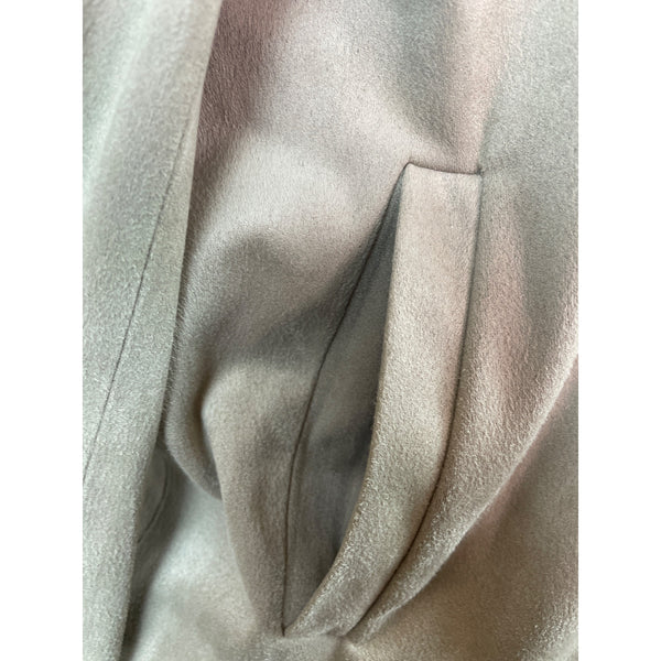 BB Dakota Womens Taupe Waterfall Open Front Jacket Size S