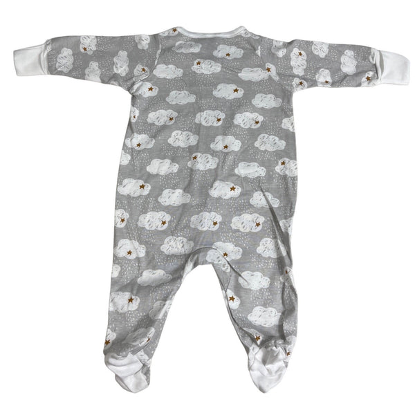Gerber Toddler Baby Gray and White Onesies Jumpsuit 3 Piece Set Sz 0M