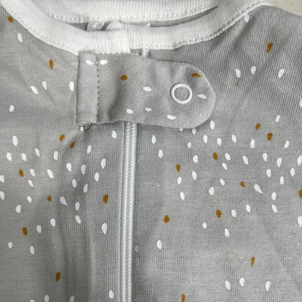Gerber Toddler Baby Gray and White Onesies Jumpsuit 3 Piece Set Sz 0M