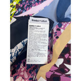Bimba Y Lola Womens Multicolored Dotted Abstract Art Shawl Stole One Size New