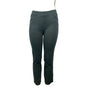 Quince Dark Green Stretch Trousers  Womens Dress Pants Sz M/P - NEW