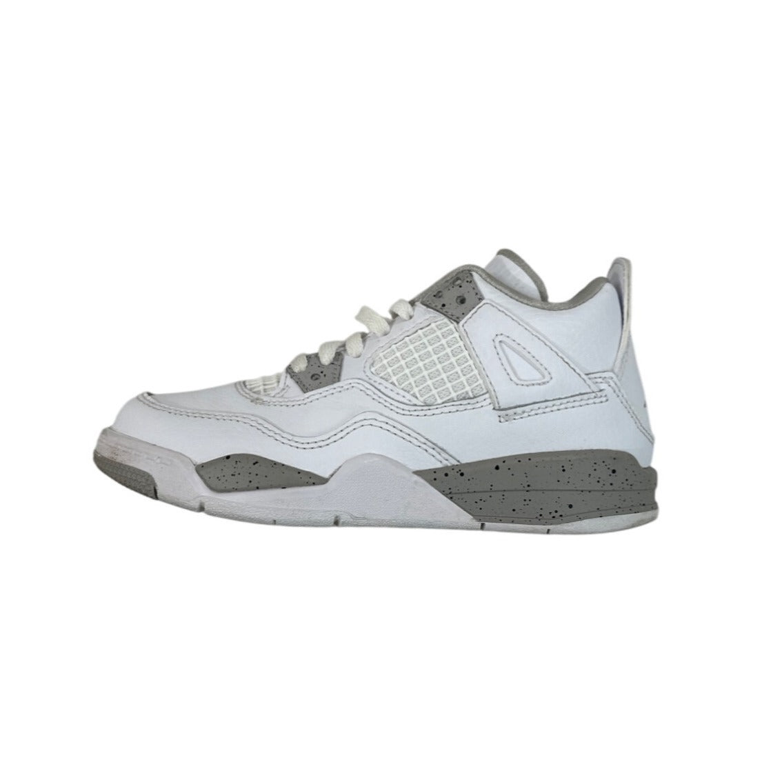 Nike Air Jordan 4 Retro PS White Oreo Sneakers Kids Size 12C
