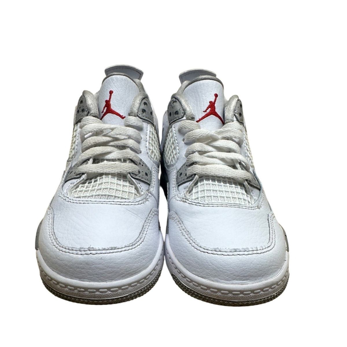 Nike Air Jordan 4 Retro PS White Oreo Sneakers Kids Size 12C