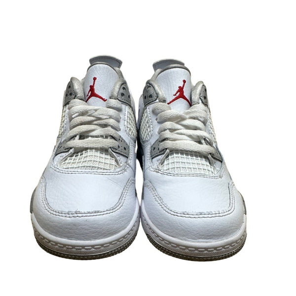 Nike Air Jordan 4 Retro PS White Oreo Sneakers Kids Size 12C