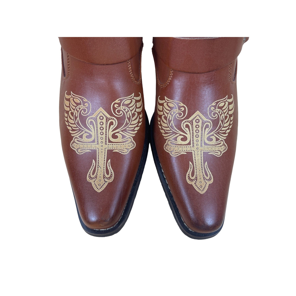 Alberto Fellini Women's Brown Ankle Zip Up Boots Sz 7 - NWOB