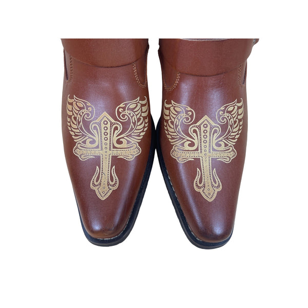 Alberto Fellini Women's Brown Ankle Zip Up Boots Sz 7 - NWOB
