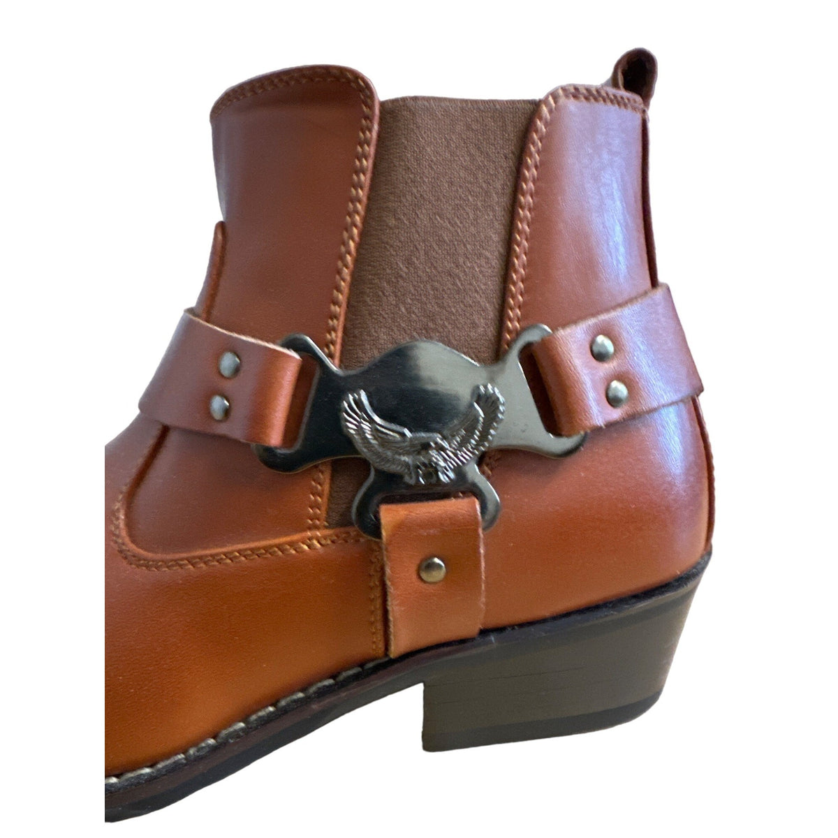 Alberto Fellini Women's Brown Ankle Zip Up Boots Sz 7 - NWOB