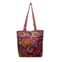 Vera Bradley Women’s Multicolor Quilted Paisley Large Pockets Fabric Tote Bag