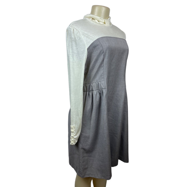 Paige Flynn Women’s Grey Dress Sz 2 (EUR 32)