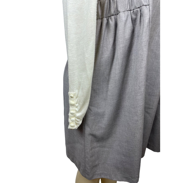 Paige Flynn Women’s Grey Dress Sz 2 (EUR 32)