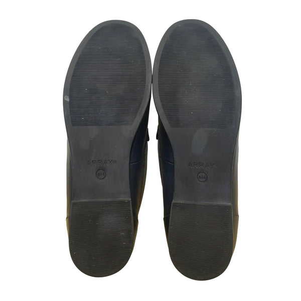 Array Women’s Blue Leather Comfort Slip-On  Flat Loafers Size 8M