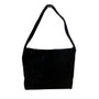Valerie Stevens Women’s Made In Italy Black Velvet Embossed Shoulder Bag