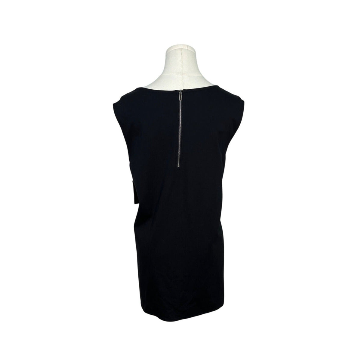Alfani Womens Black & White Colorblock Sleeveless Top Sz 2X