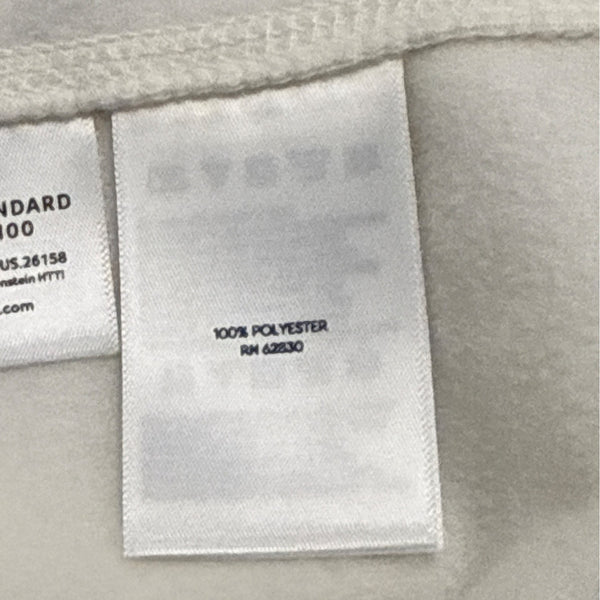 Lands End Women's White Half-Zip Pullover Mock-Neck Sweater Size S - New