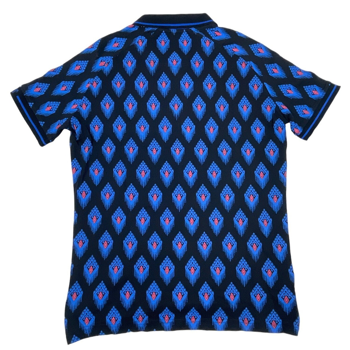 Sailor Men’s Black and Blue Monogram Polo Sz M - NWT