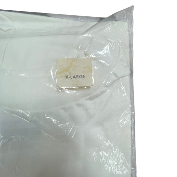 Hanes Mens White Hard Rock Cafe Long Sleeve Shirt XL San Francisco Design - New