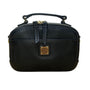 Dooney & Bourke Womens Black Leather Adjustable Strap Belvedere Crossbody Bag