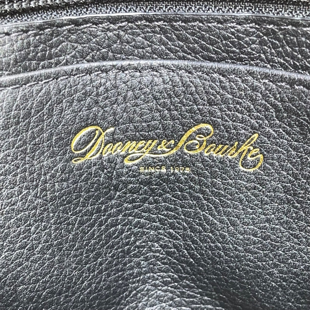 Dooney & Bourke Womens Black Leather Adjustable Strap Belvedere Crossbody Bag