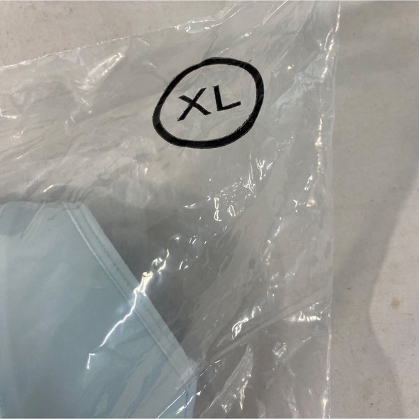 Rhonda Shear Two Pack Wireless Bras Light Blue & Print Size XL