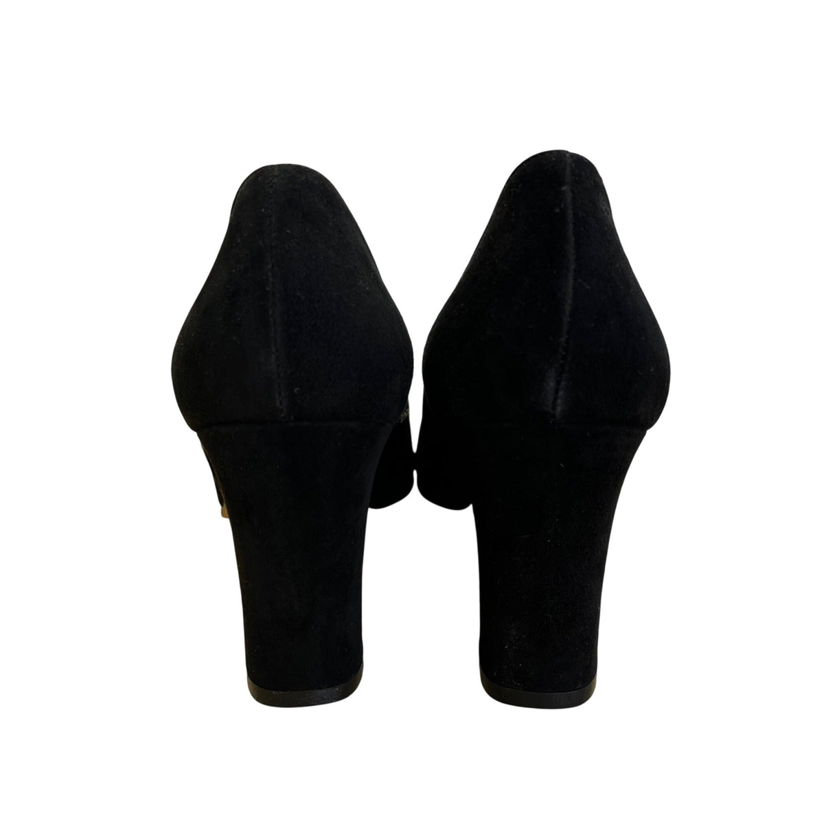 Anne Klein II Women’s Black Suede Lola Heels Size 8N