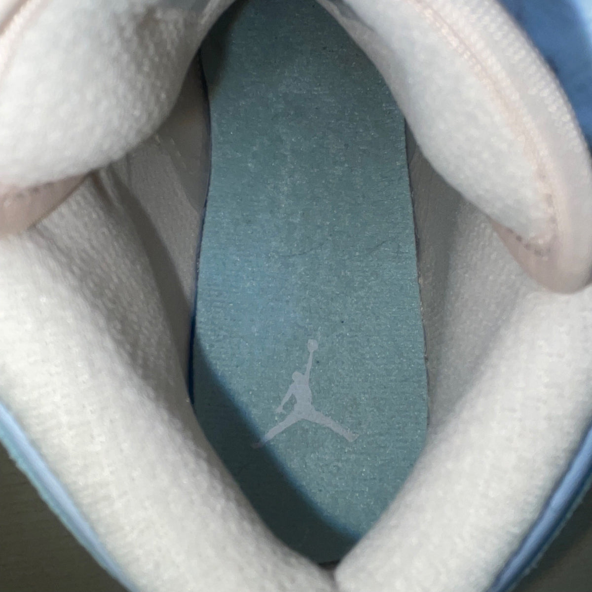 Nike Girls Pink Oxford Daybreak Pastel Air Jordan 1 Mid SE Sneakers Size 6.5Y