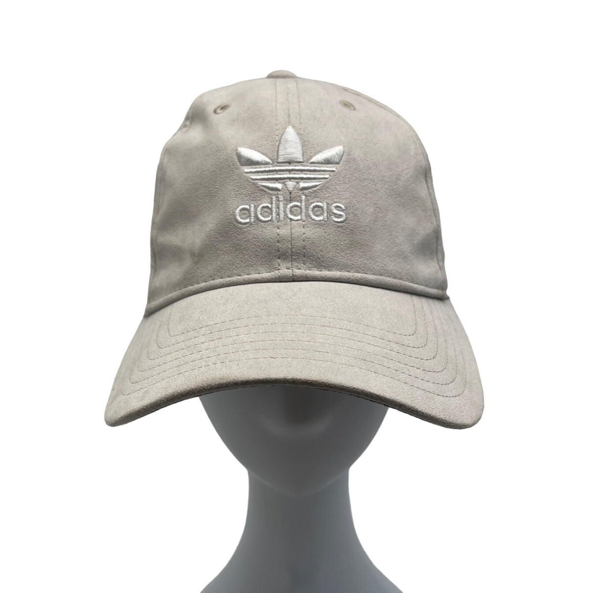Adidas Men's Beige Adjustable Strap Dad Hat One Size