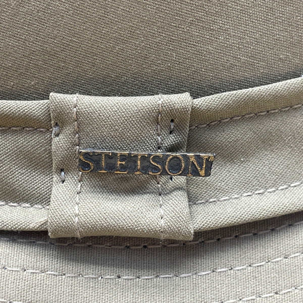 Stetson Mens Beige Fedora Hat Classic Design Size 7 1/8 - 57 - New