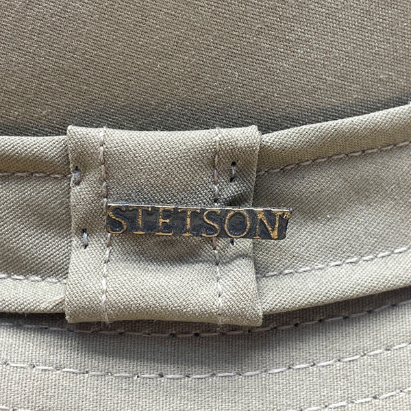 Stetson Mens Beige Fedora Hat Classic Design Size 7 1/8 - 57 - New
