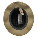 Stetson Mens Beige Fedora Hat Classic Design Size 7 1/8 - 57 - New