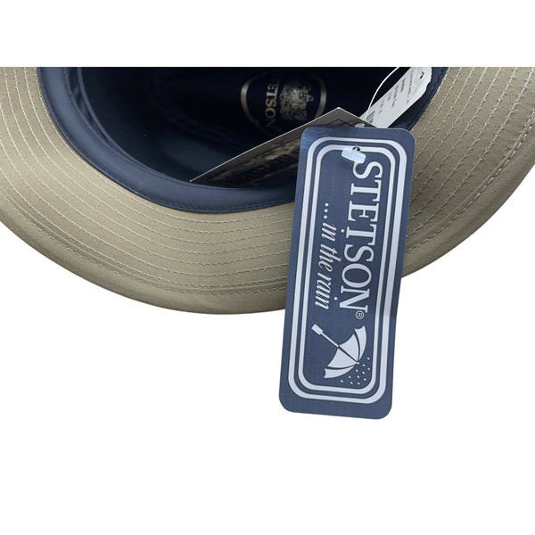 Stetson Mens Beige Fedora Hat Classic Design Size 7 1/8 - 57 - New