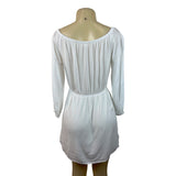 L.A Hearts Women's White Blousson Dress Sz M