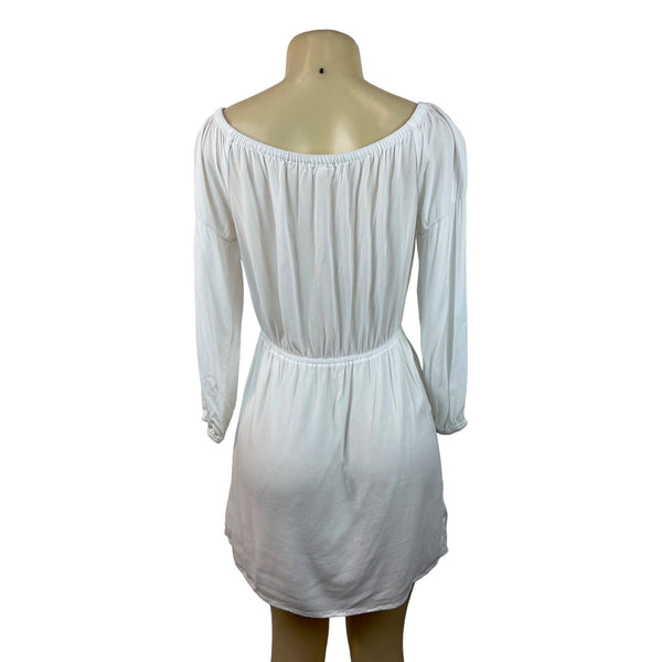 L.A Hearts Women's White Blousson Dress Sz M