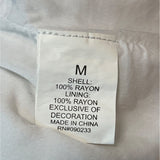 L.A Hearts Women's White Blousson Dress Sz M