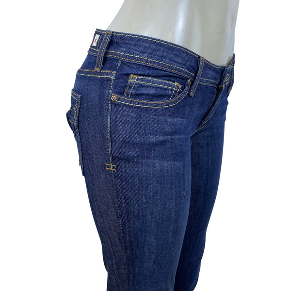 Peoples Liberation Women’s Dark Wash Cotton/Spandex Skinny Jeans Size 27