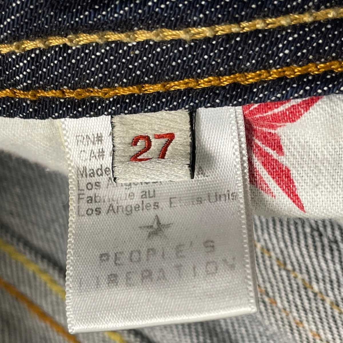 Peoples Liberation Women’s Dark Wash Cotton/Spandex Skinny Jeans Size 27