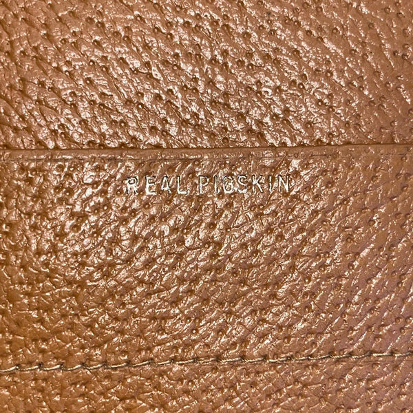 Vintage Handmade Men’s Tan Real Pigskin Card Holder Cover Wallet Size M