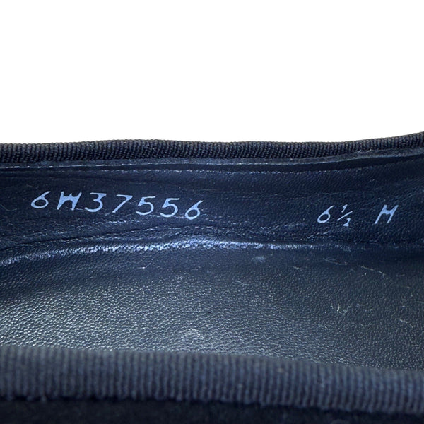 Stuart Weitzman Women’s Black Suede With Bow Accent Stiletto Heels Size 6.5M