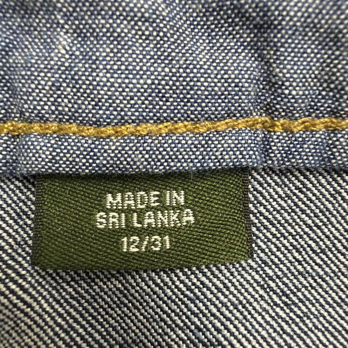 Eddie Bauer Womens Dark Blue Denim Cotton/Spandex Straight-Leg Jeans Size 12