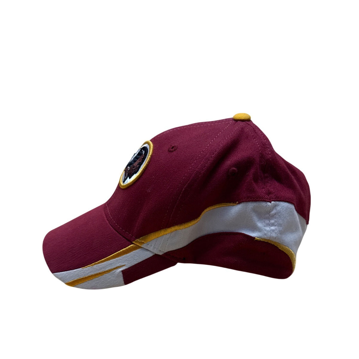 NFL Burgundy & White Redskins Logo cap Size L/XL