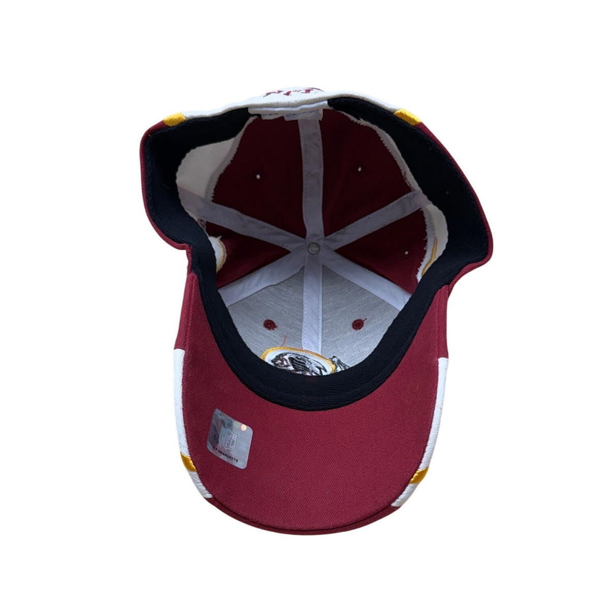 NFL Burgundy & White Redskins Logo cap Size L/XL